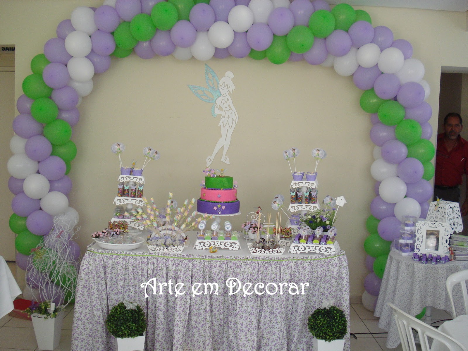 Festa Proven Al Tema Tinker Bell Sininho