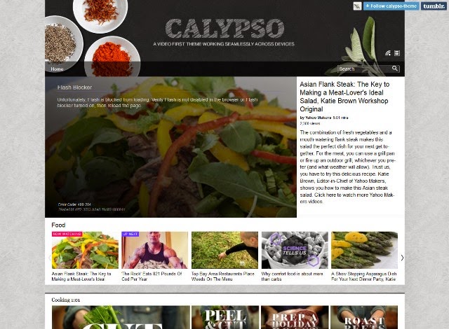 Calypso Tumblr Theme