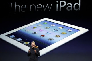 New iPad record photo