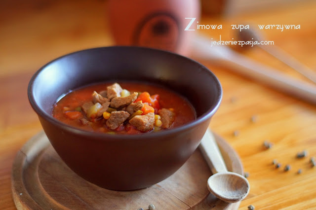 Zimowa zupa warzywna Zimowa zupa warzywna