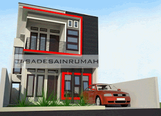 rumah sederhana lantai 2 on Desain Rumah: Rumah Modern Minimalis 2 Lantai di Madiun