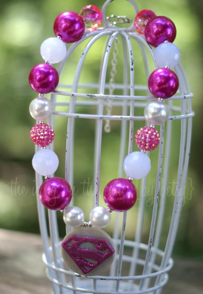 I Like Big Bows How to make CHUNKY bubblegum bead necklaces