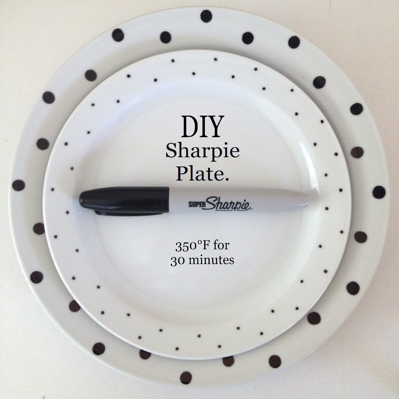 Emma Courtney DIY Sharpie Plate
