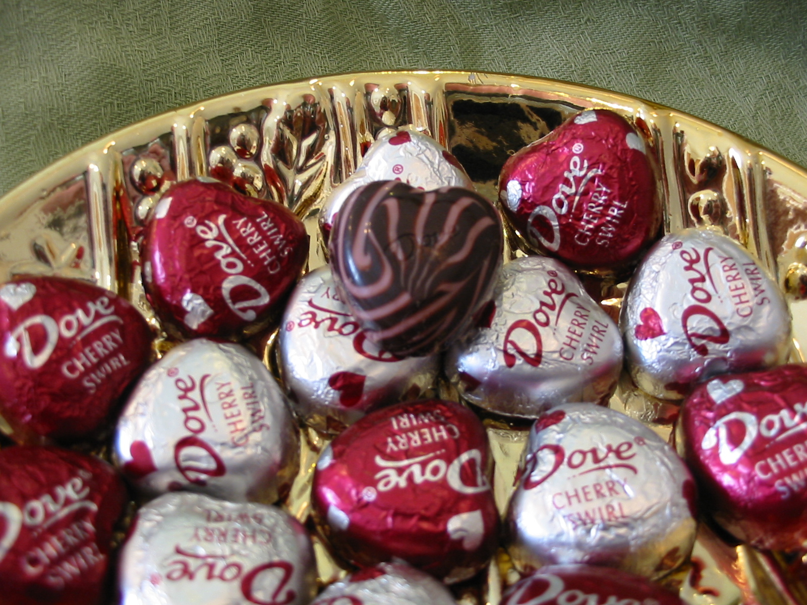 The Chocolate Cult Dove Dark Chocolate & Cherry for Valentine's Day