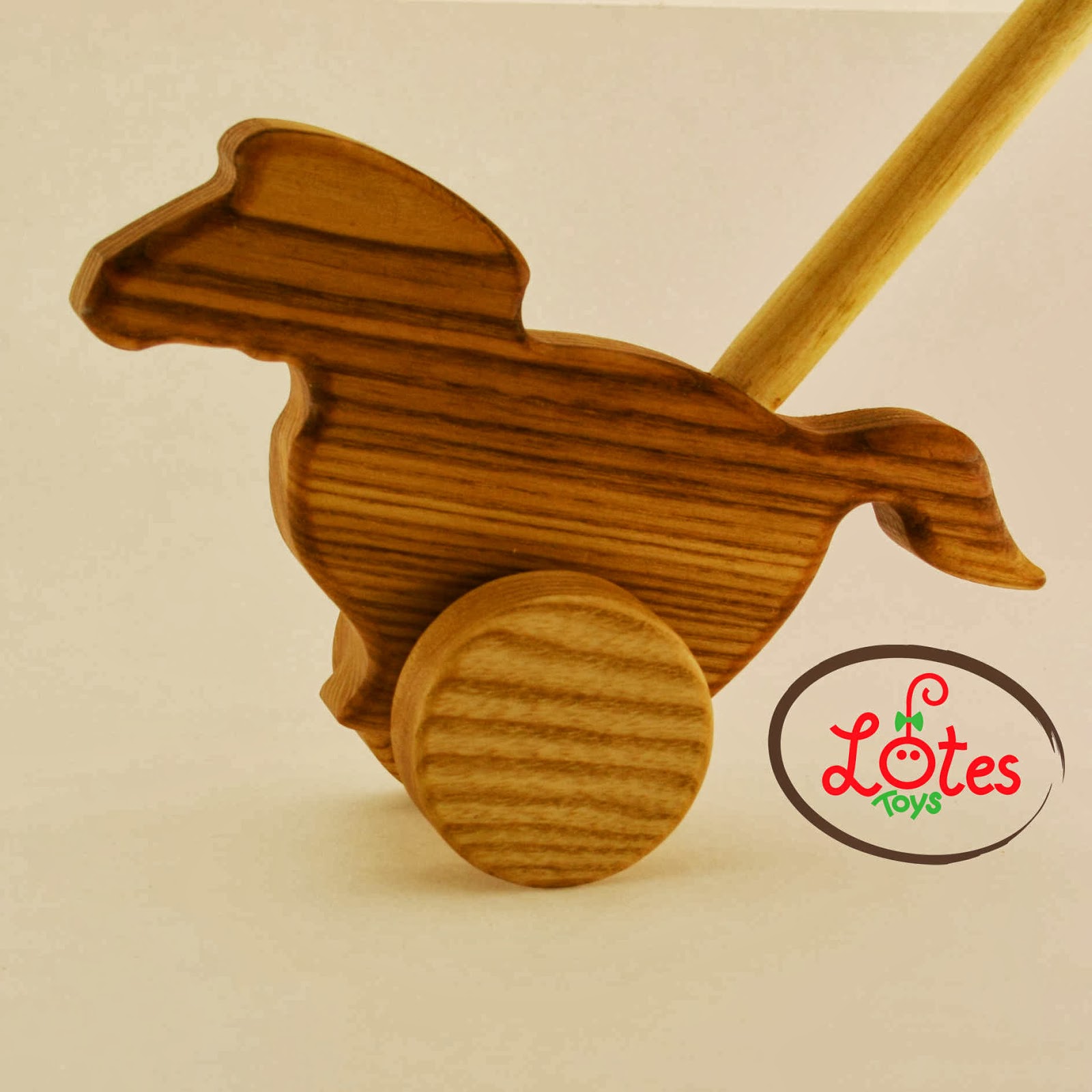 Lotes Wooden Toys Pushtoys
