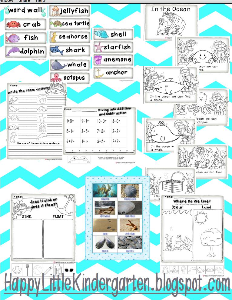 Happy Little Kindergarten: Ocean Commotion
