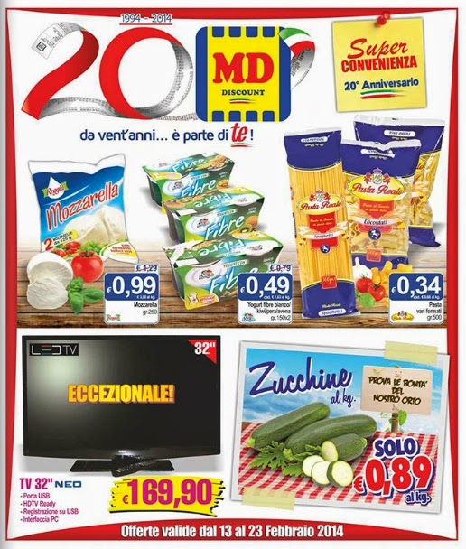 volantino - MD Discount Offerte dal 13 al 23 Febbraio 2014 ... volantino - MD Discount Offerte dal 13 al 23 Febbraio 2014 ...