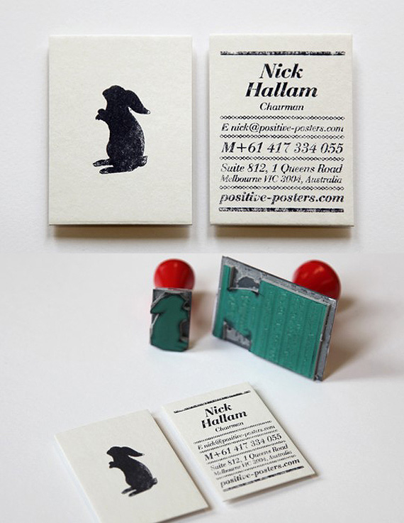 A Printable Press The Blog Rubber stamp business cards