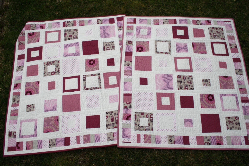 Chasing Cottons Twins 2 Finished Quilts!