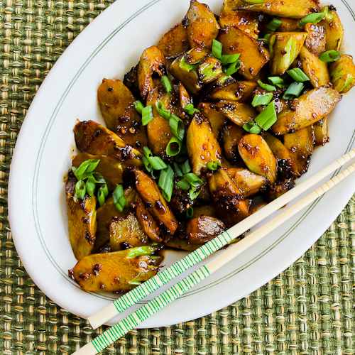 Spicy Stir-Fried Broccoli Stems Spicy Stir-Fried Broccoli Stems