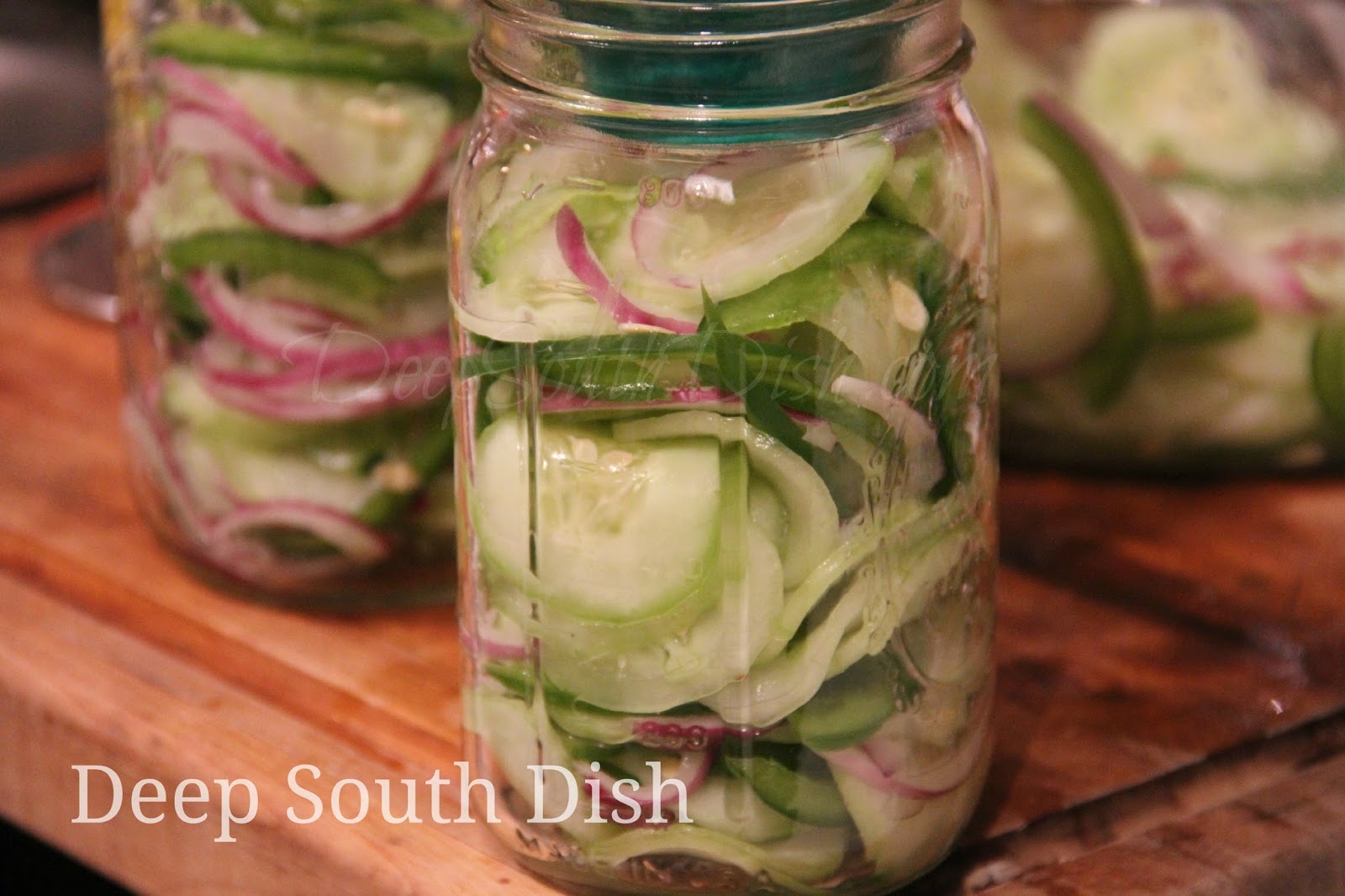 Deep South Dish Iced Refrigerator Cucumber Salad