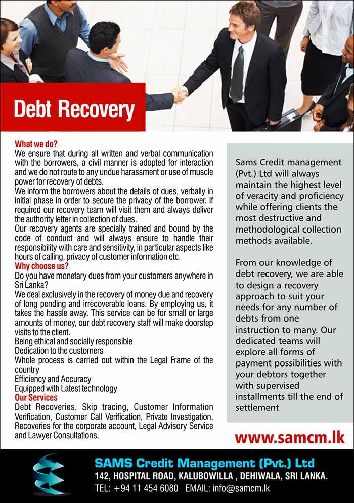 Debt Recovery.