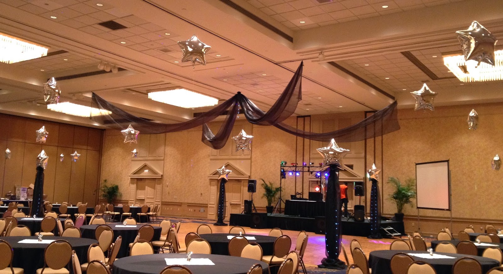 Party People Event Decorating Company Night Under the Stars Prom