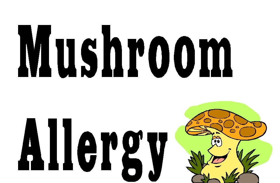 Free Posters and Signs Mushroom Allergy