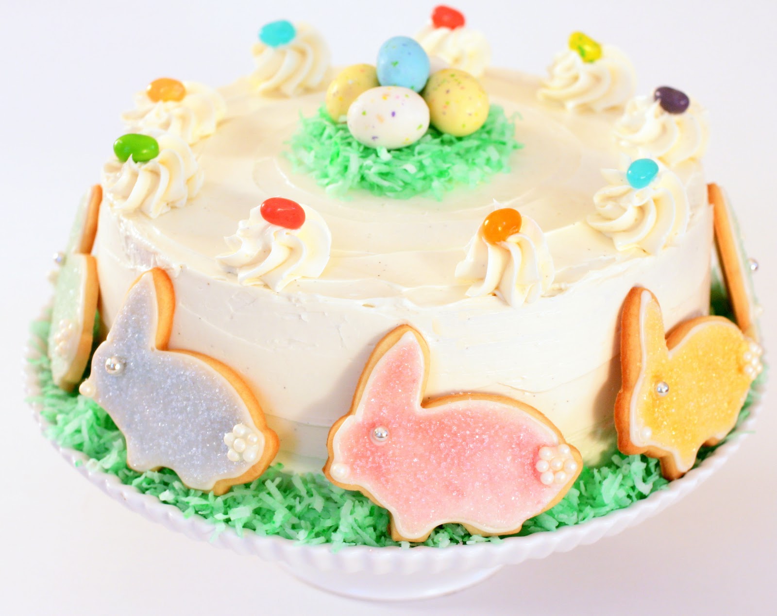 Tish Boyle Sweet Dreams Chocolate Easter Cake with Vanilla Malt