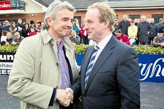 Ryanair's Michael O’Leary and the Irish leader Enda Kenny (Photo: Irish Independent) Ryanair's Michael O’Leary and the Irish leader Enda Kenny (Photo: Irish Independent)