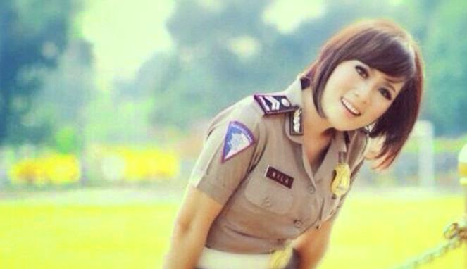 Nila Sunarjo, Polwan Cantik Anak Tukang Ojek Nila Sunarjo, Polwan Cantik Anak Tukang Ojek