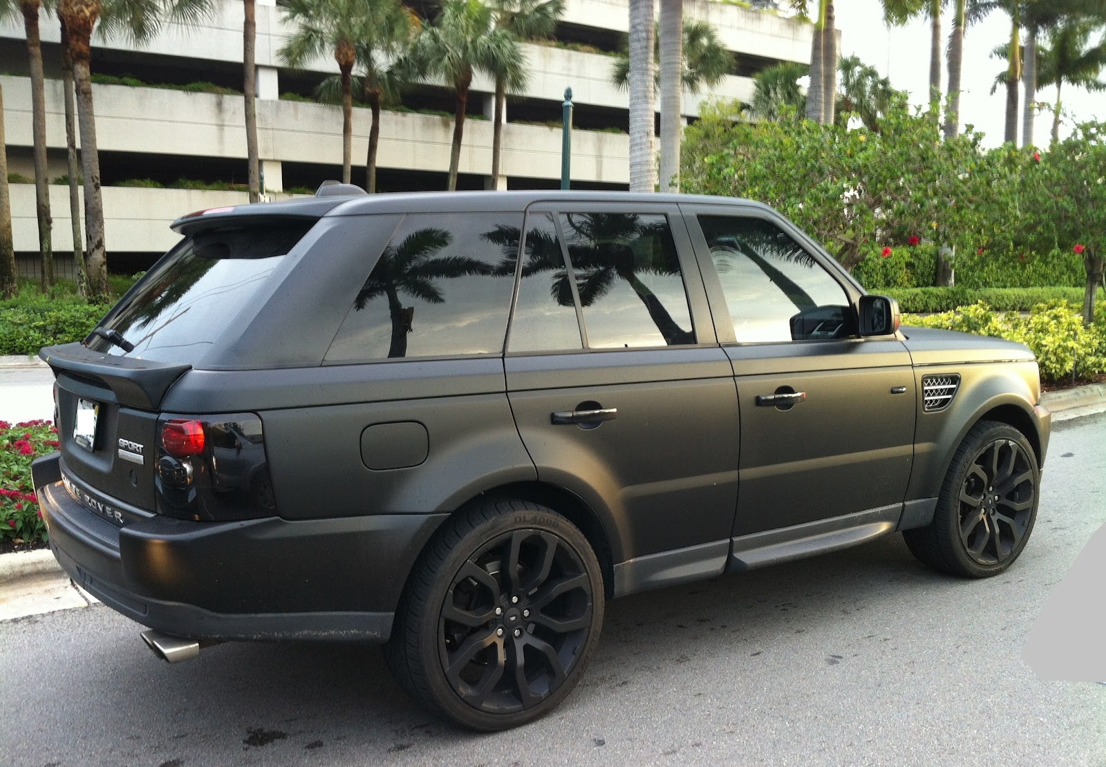 Exotic Cars on the Streets of Miami Range Rover Sport Supercharged