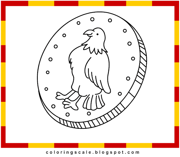 Free Printable Coloring Pages Coins Kids