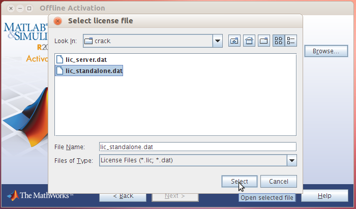 Download license dat file