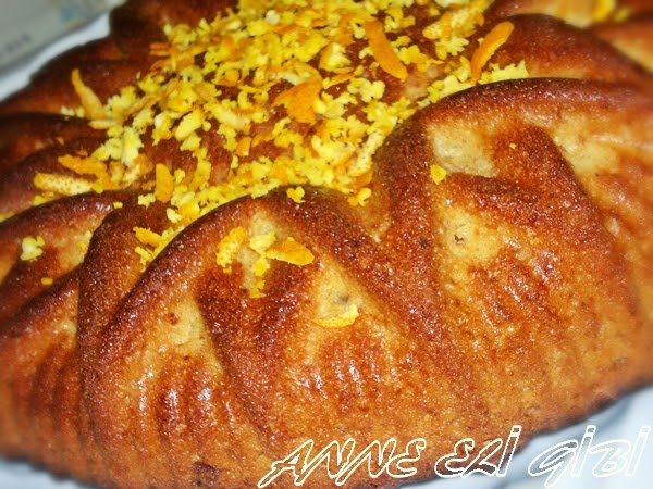 ANNE ELİ GİBİ….. PORTAKALLI ,FINDIKLI KEK