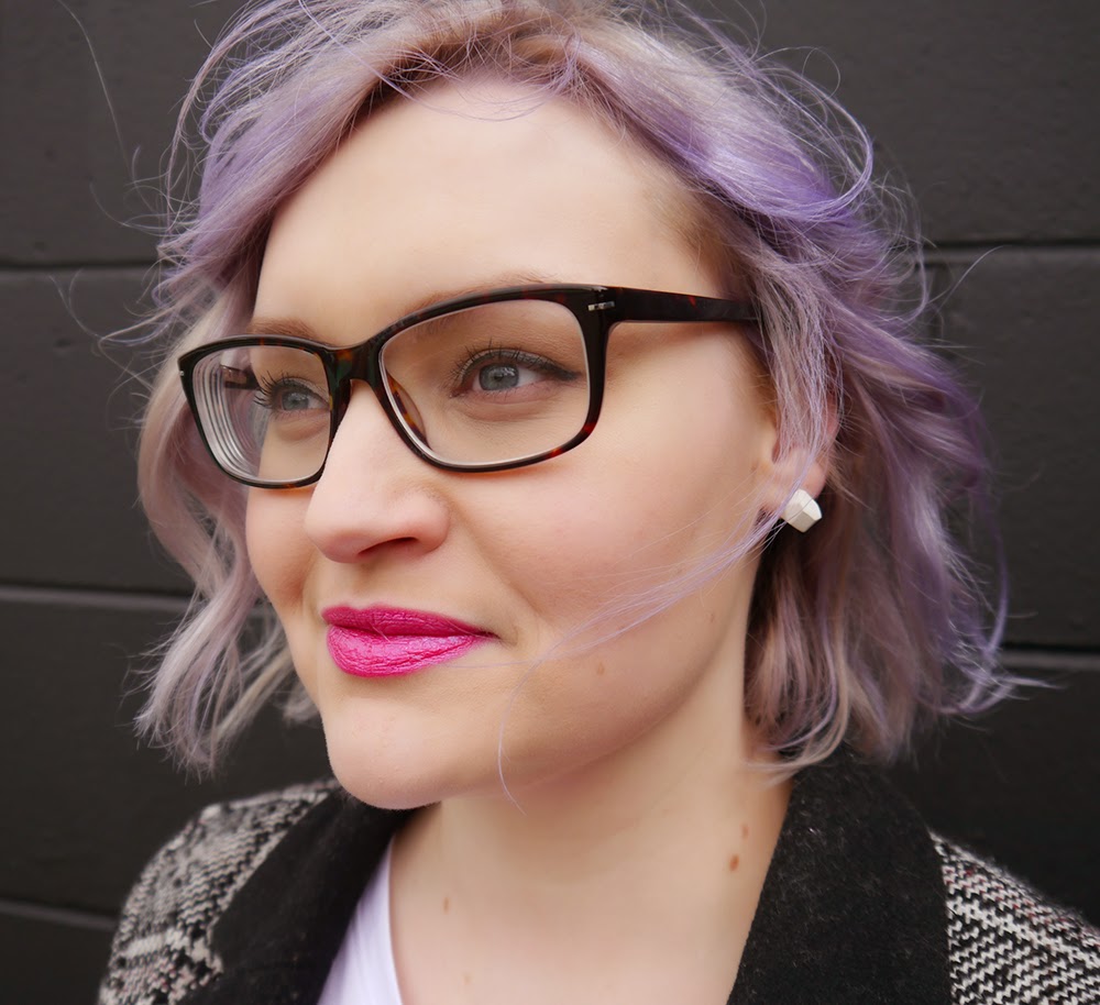 Great skin, Kim! Glasgow, merchant city, the Clyde, plaid, Scottish blogger, style blog, purple, how to, great skin, blemish free, after a cold, skincare,