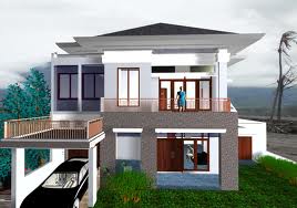 Desain Teras Rumah Minimalis 2 Lantai