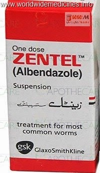 Zentel Albendazole Suspension