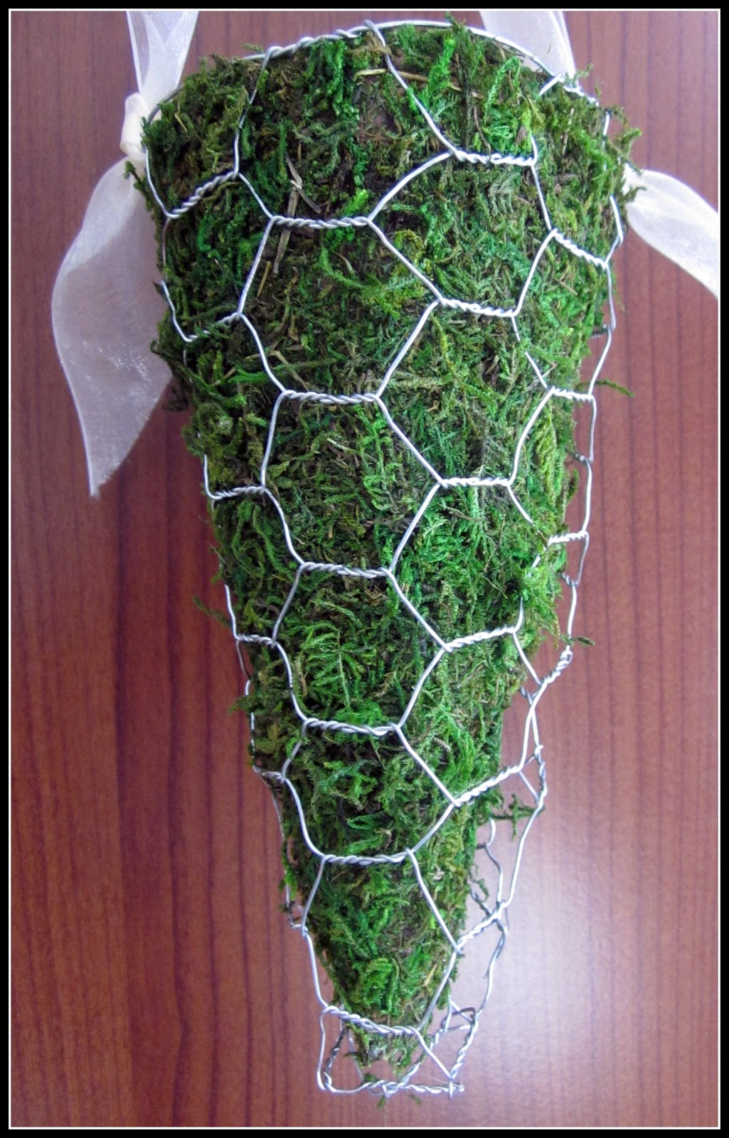 Spring Chicken Wire Cone It's So Very Cheri