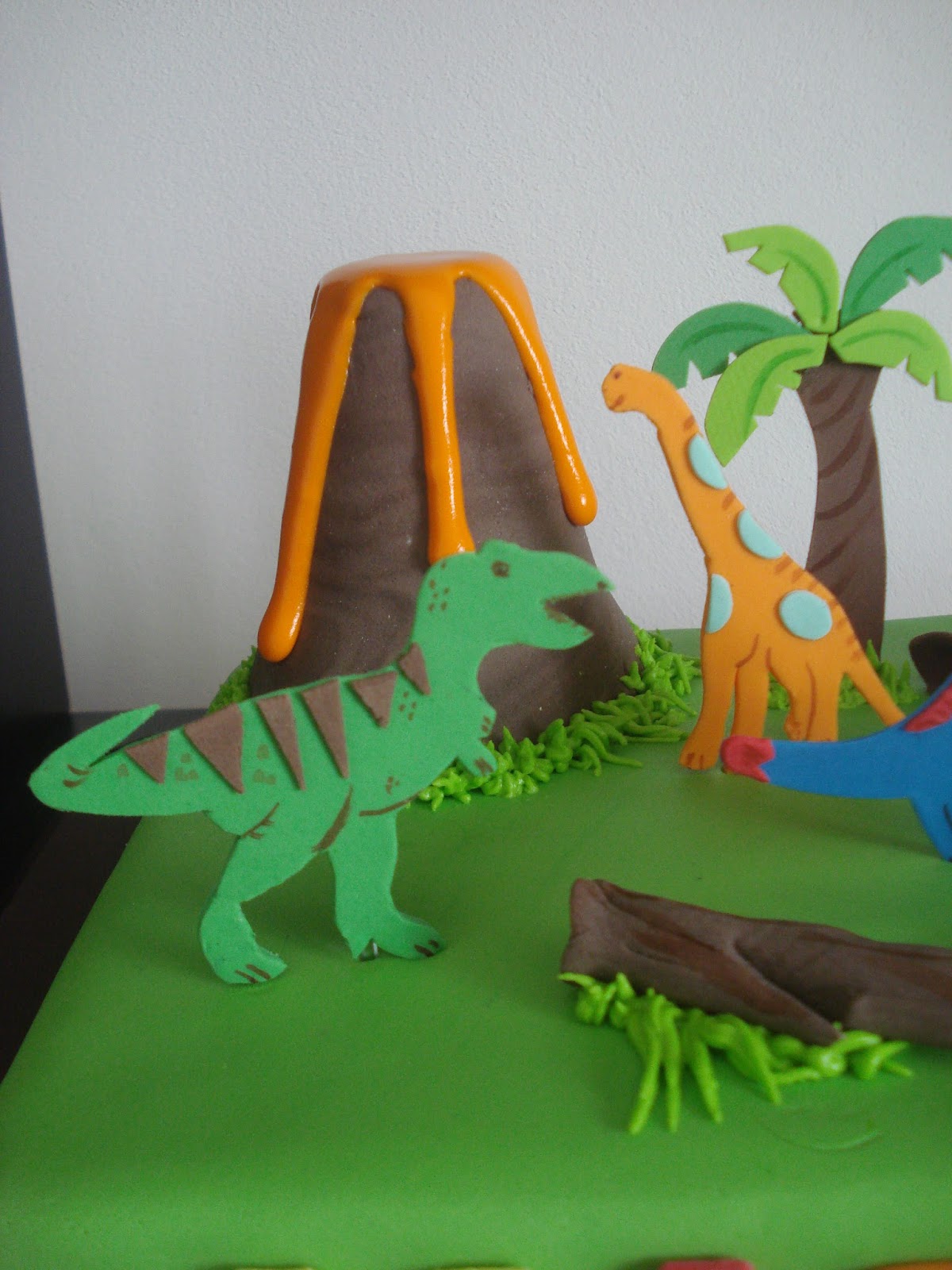Silvana´s Cup Cake: Torta Dinosaurios
