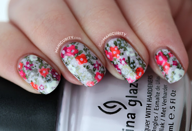 manicurity spring summer floral