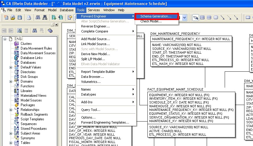 Data Maintenance Tools