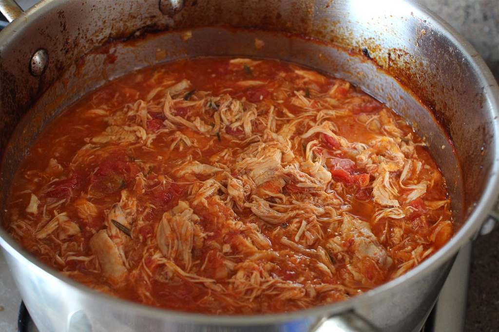 Food Endeavours of the Blue Apocalypse Chicken Ragu Braised Chicken