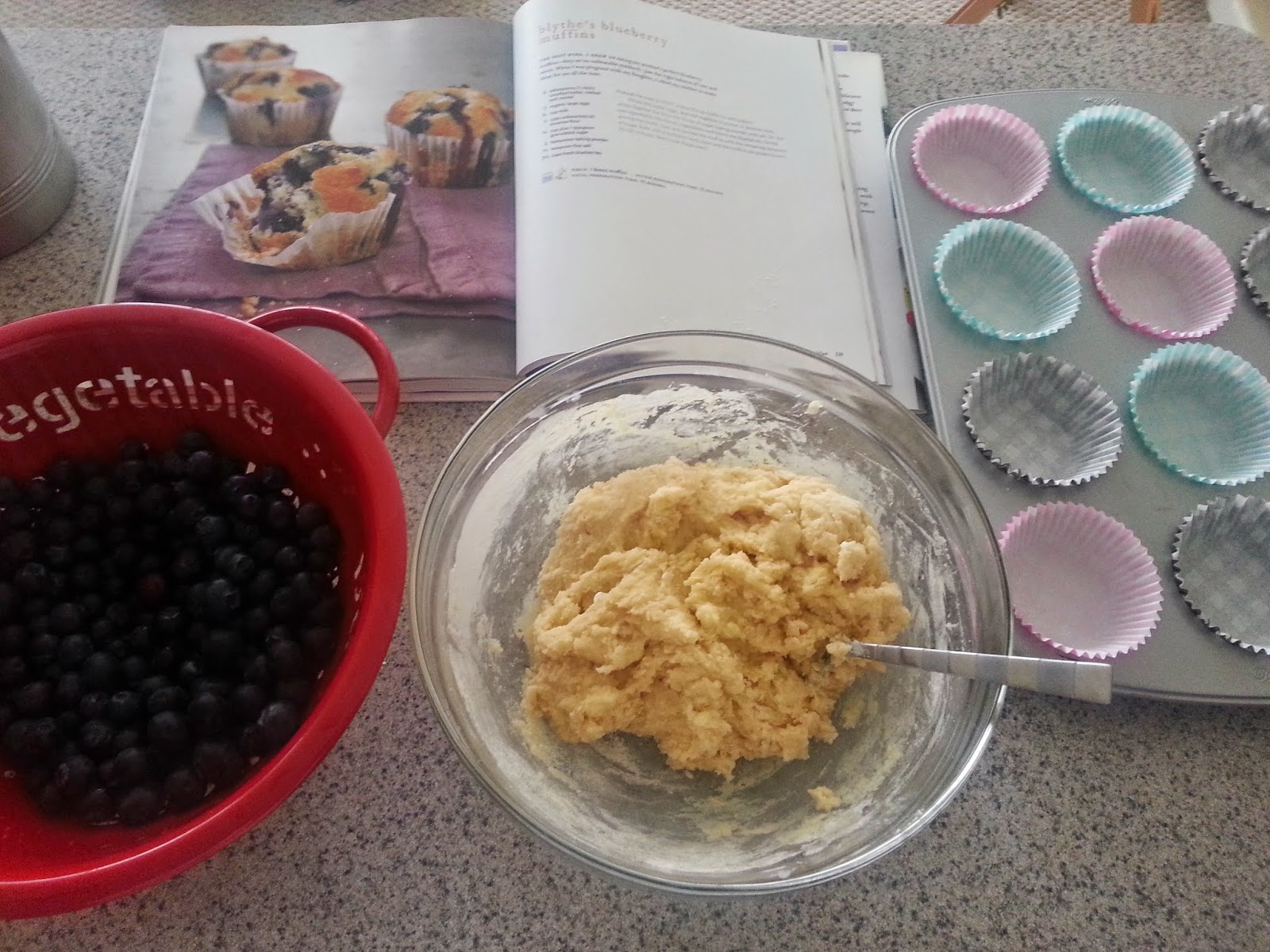 Project Soiree Tasty Tuesday Blythe's Blueberry Muffins