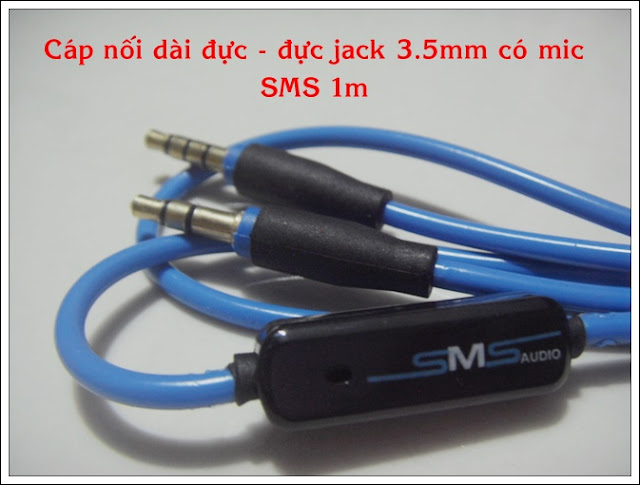 Jack chuyển 2.5, 3.5, 6.3 và dây cáp nối dài cho tai nghe, loa