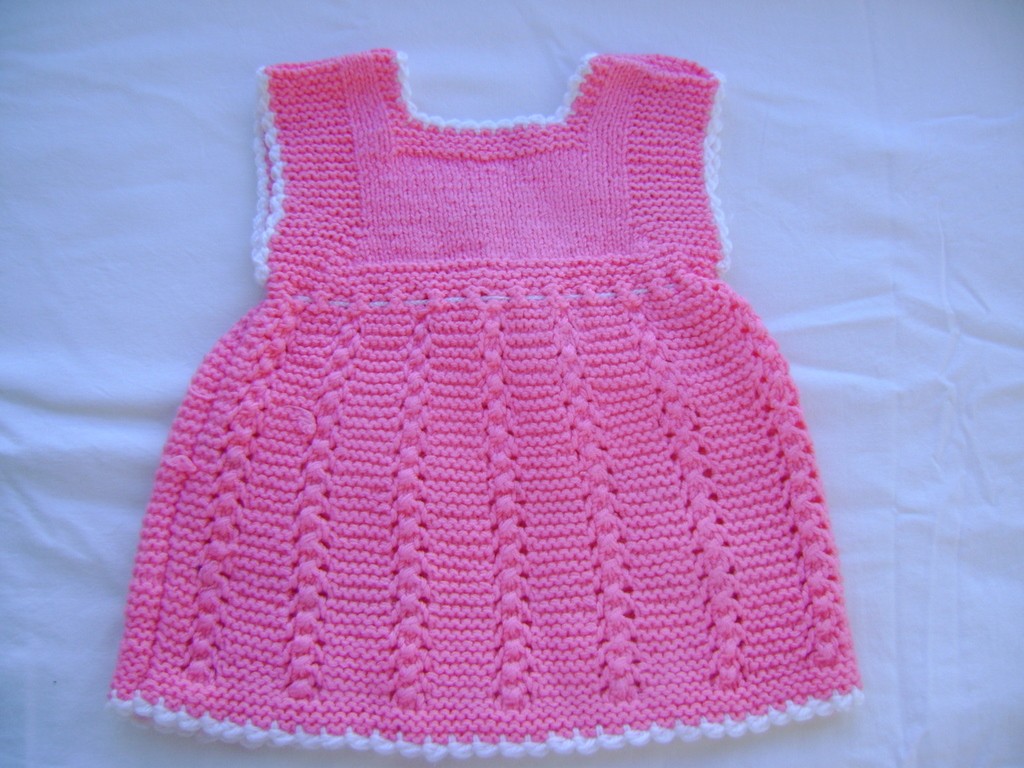 El İşleri ÖRME KIZ BEBEK ELBİSELERİ ÖRNEKLERİ