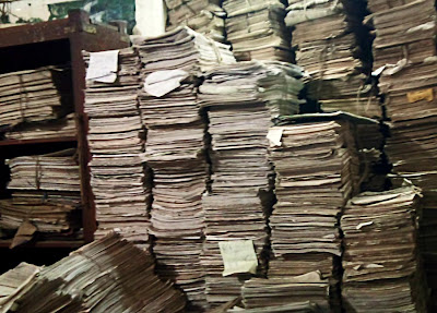 old papers and files