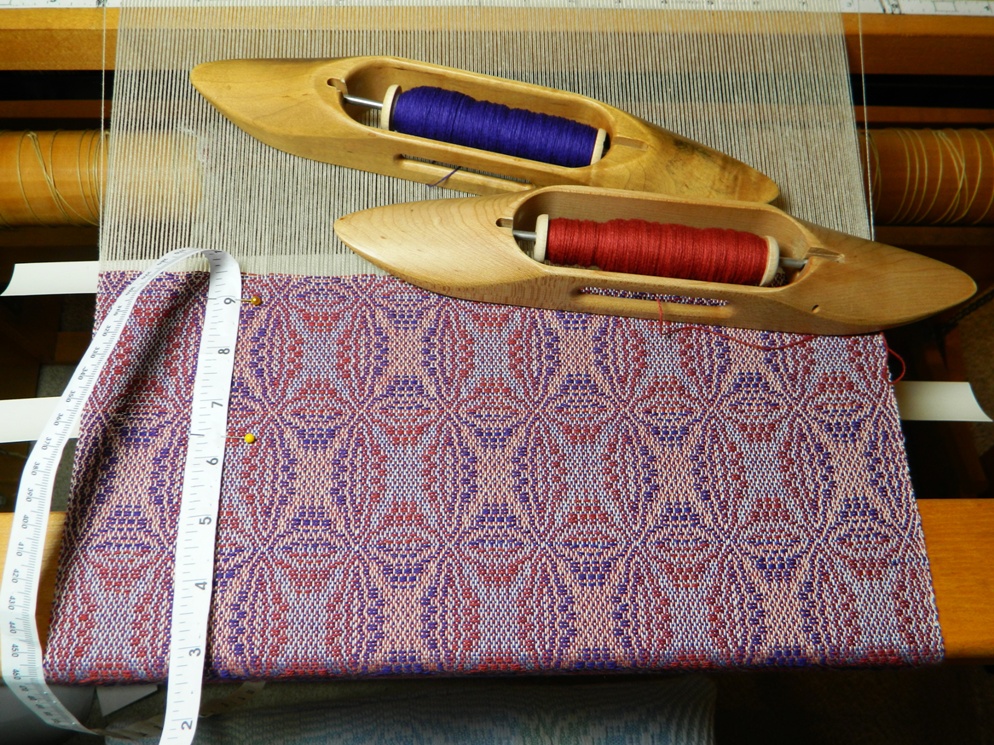 WEAVING FOR FUN Overshot A Work In Progress