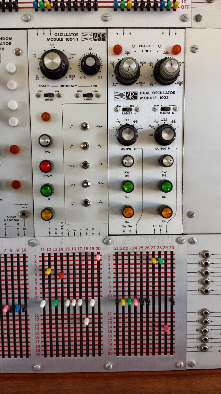 JonDent Exploring Electronic Music ARP 2500 Envelope Generators
