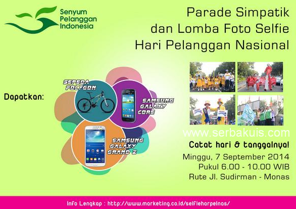 Kontes Foto Selfie #Harpelnas Berhadiah SAMSUNG Galaxy Core