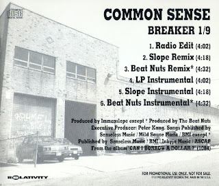 Common Sense – Breaker 1.9 (Promo CDS) (1992) (192 kbps)
