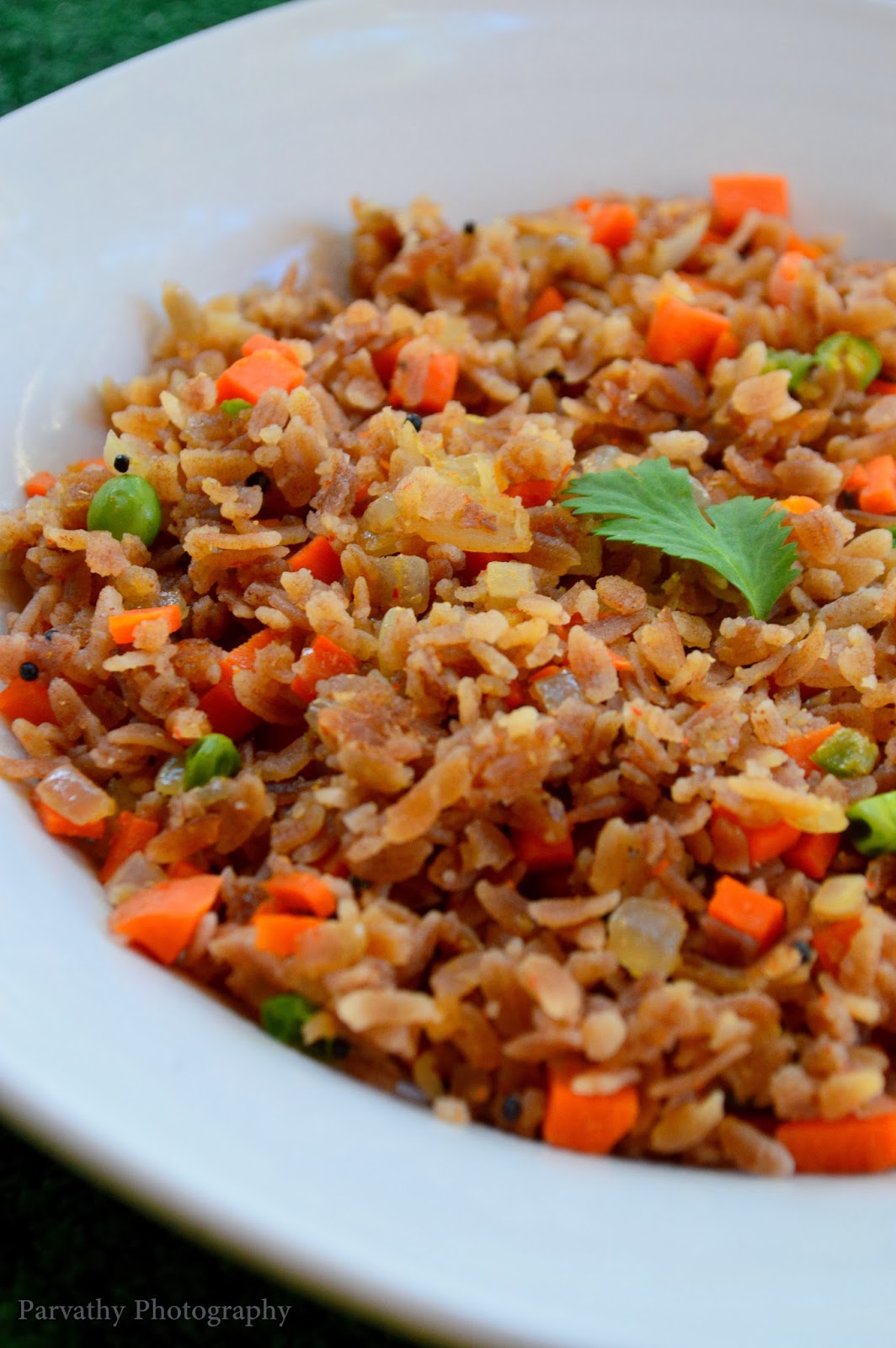 Paru's Kitchen Aval Upma Poha Upma Flattened Rice Upma with Vegetables