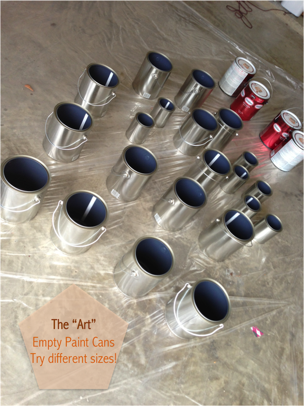 Classic with a Twist Paint Can Art + Tutorial