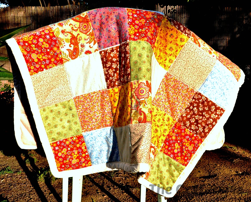 The Crafeteria My First (and probably last) Quilt