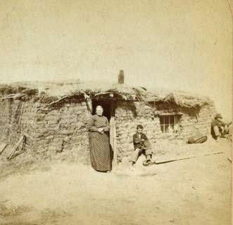 sod house