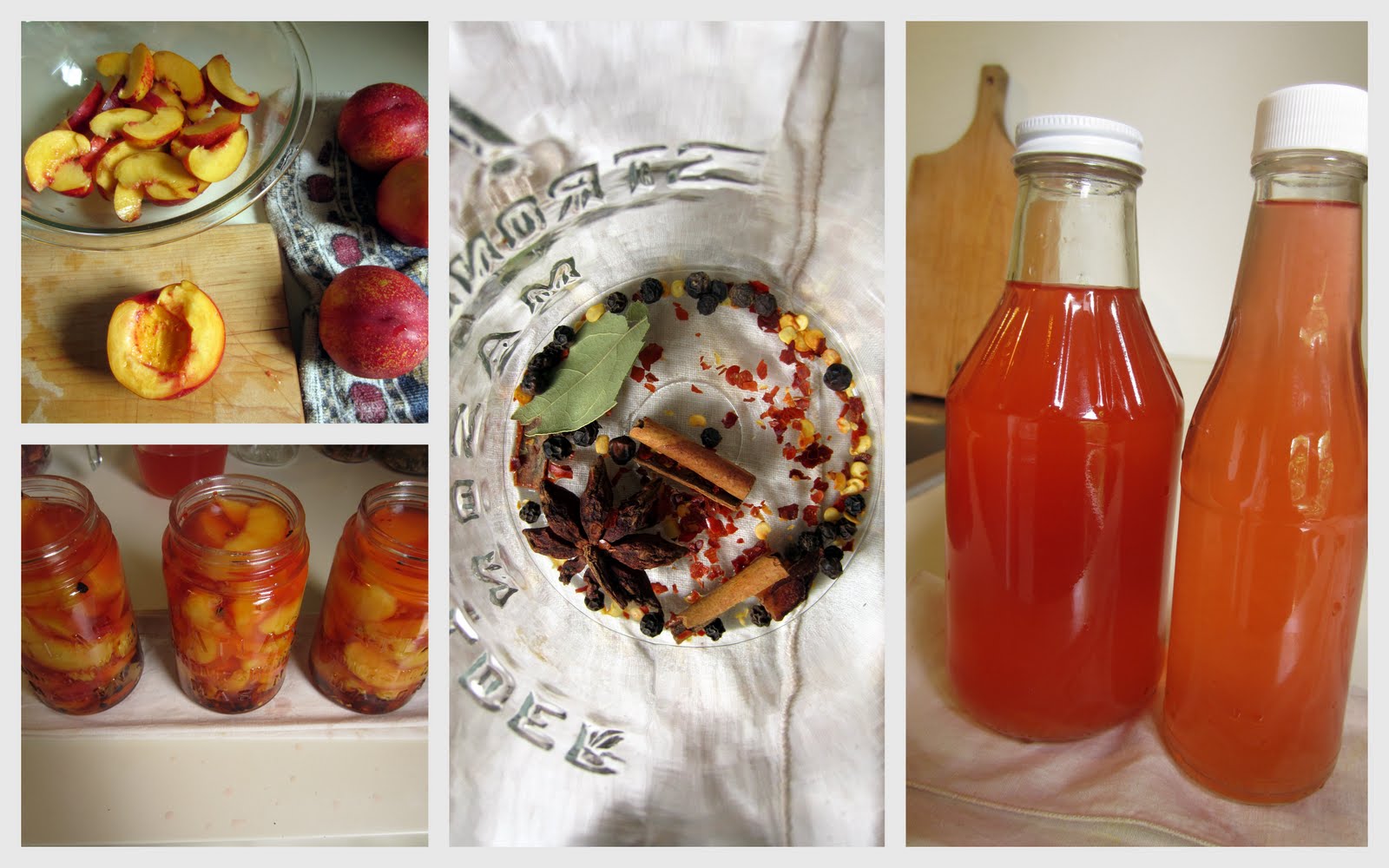 Canning Pickled Nectarines
