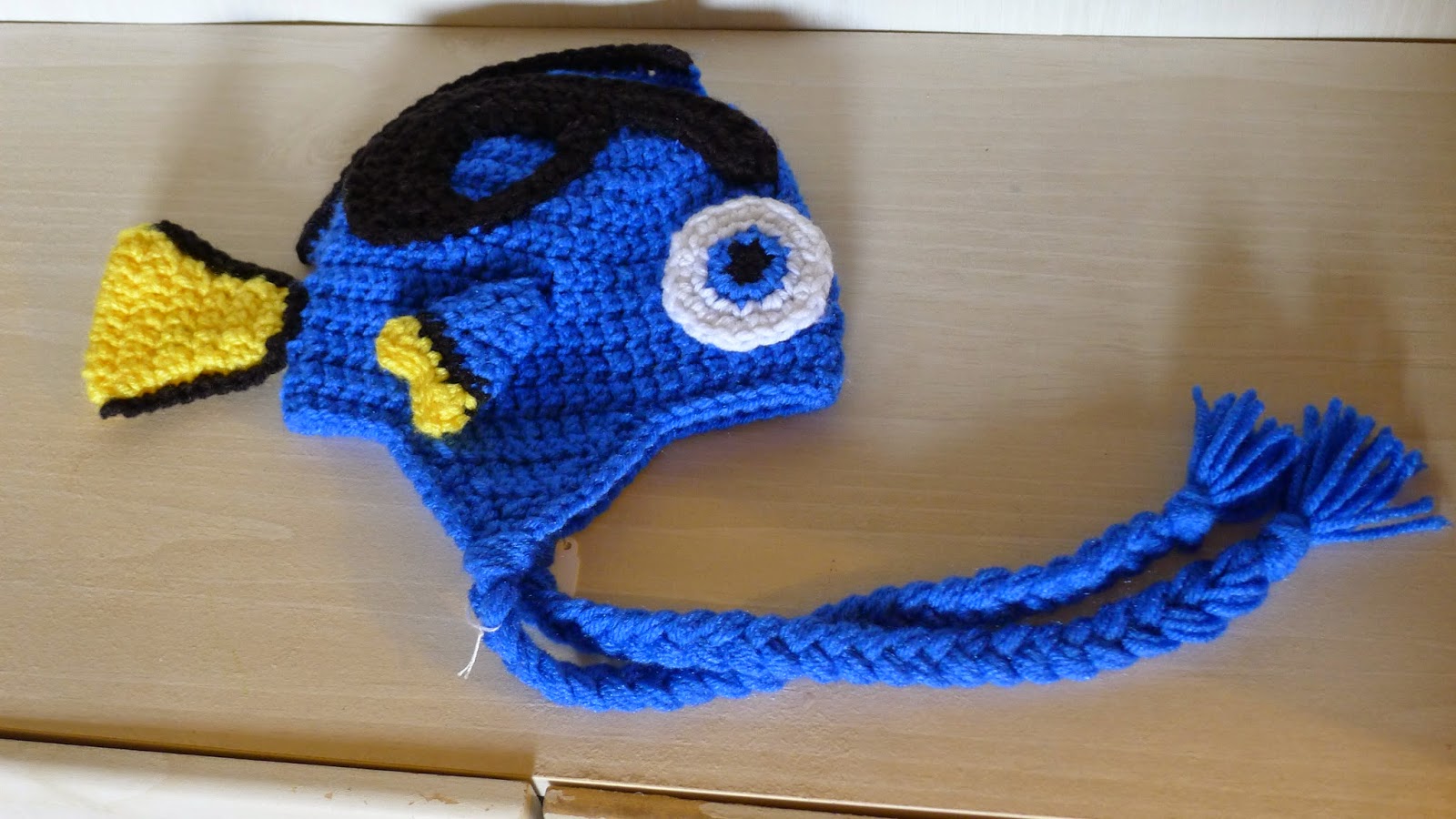 mnopxs2 the blog: Crochet Blue Tang Hat