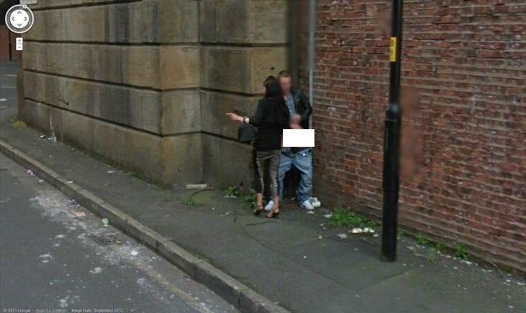 Google Street View catches sex act on Temperance Street 