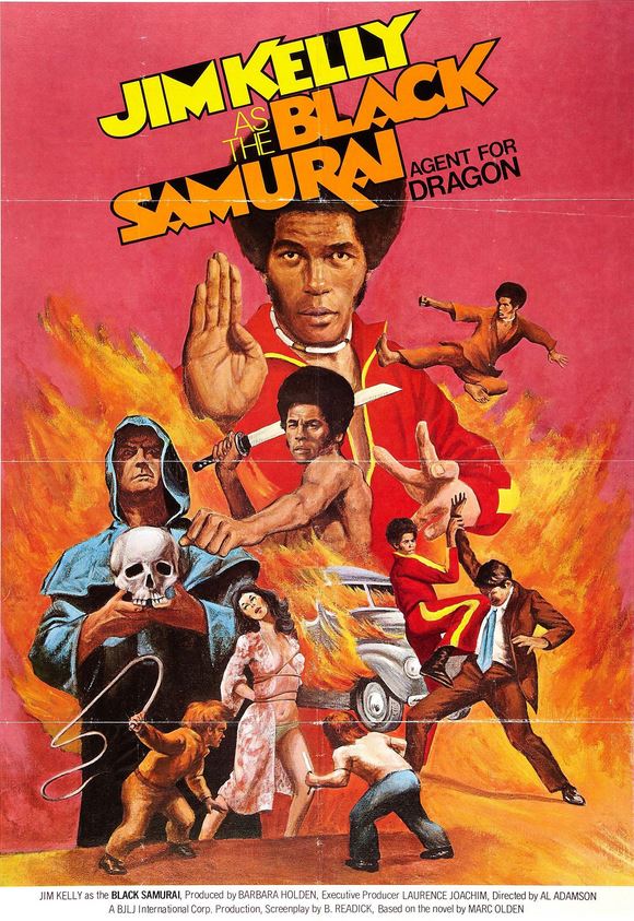 Jim Kelly RIP (1946-2013) Black+Samurai