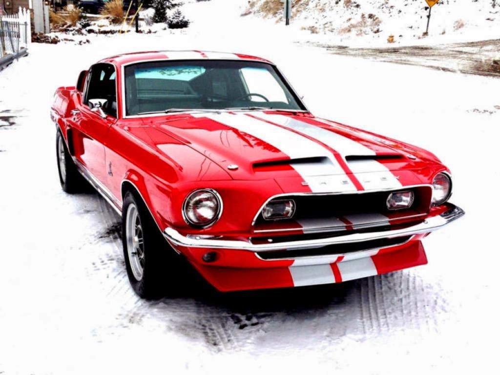 1968 Red Shelby Mustang